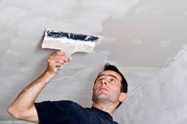 Как правильно штукатурить потолок из гипсокартона? - фото