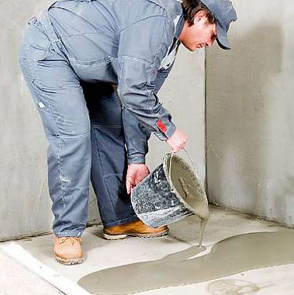 Как стелить линолеум на бетонный пол правильно  инструкция