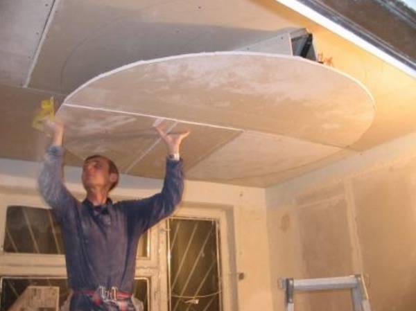 Как построить потолок из гипсокартона своими руками? - фото