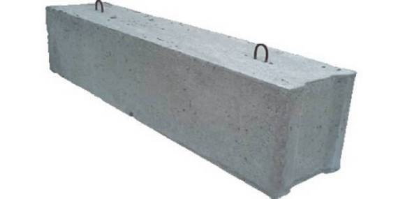 Сколько весит фундаментный бетонный блок в зависимости от его размеров - фото